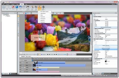 Phần mềm VSDC Free Video Editor